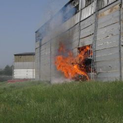 V pátek dopoledne hořelo v Blízkově