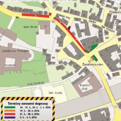 V sobotu začnou přípravné práce na rekonstrukci mostu v Třebíči