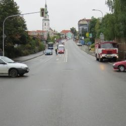 V Třebíči hledají svědky pondělní havárie