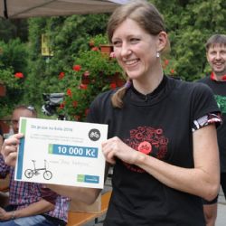 V Třebíči odměnili účastníky kampaně Do práce na kole 2016