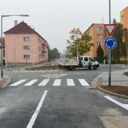 V Třebíči ve středu otevřou kruhový objezd na Václavském náměstí