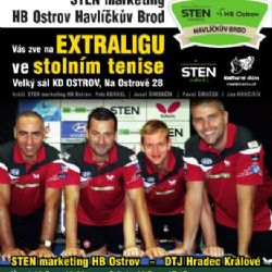 V úterý odstartovalo finále extraligy stolních tenistů