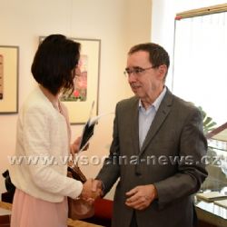 Václav Miláček pokřtil v Brodě svou knihu o pediatrii