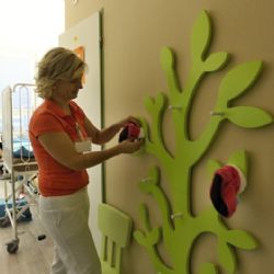 Vánoční pokoj v jihlavské nemocnici už slouží dětem