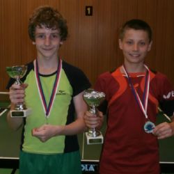 Vánoční turnaj stolních tenistů v Jihlavě