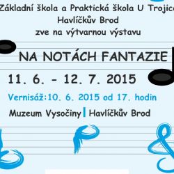 Výtvarná výstava Na notách fantazie v brodském muzeu