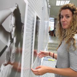 Žaneta Malá vystavuje své fotografie dukovanské elektrárně