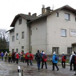 Zimní výstup na Čeřínek přilákal turisty z široka daleka