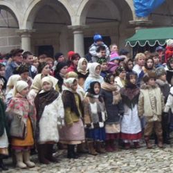 Živý betlém v Telči