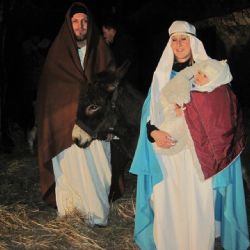 Živý betlém ve Vysokých Studnicích