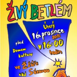 Živý betlém ve Žďáře nad Sázavou