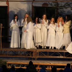 Živý betlém ve Žďáře