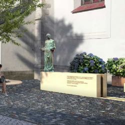 Žďár nad Sázavou získá originální kašnu se sochou svatého Prokopa