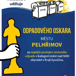 Oskar za třídění pro Pelhřimov