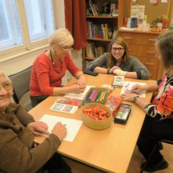 Kreativní odpoledne v Senior pointu v Havlíčkově Brodě