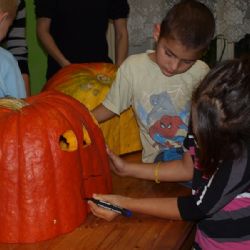 Dýně Matylda udělala radost maminkám a dětem hned dvakrát