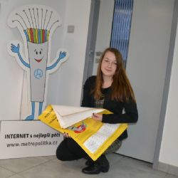 Firma metropolitka.cz darovala kvalitní papíry havlíčkobrodskému Nízkoprahovému klubu BAN!