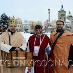 Ředitelé z Havlíčkova Brodu v roli tří králů