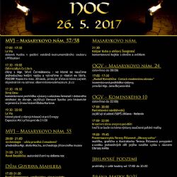 Muzejní a galerijní noc 2017 v Jihlavě