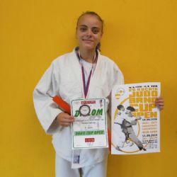 Třebíčská judistka Patricie Čopfová opět bodovala