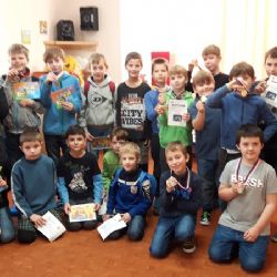 Okresní kolo přeboru družstev škol v šachu na Pelhřimovsku