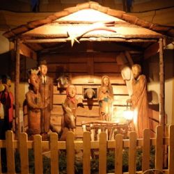 Na náměstí v Jaroměřicích nad Rokytnou už zase svítí vánoční strom