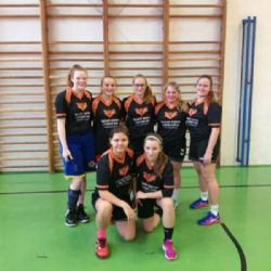 Dívčí basketbalový tým z Havlíčkova Brodu v krajském kole