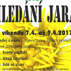 Na Jihlavsku budou hledat jaro