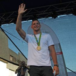 Lukáši děkujem! Šampiona z Ria vítalo doma zaplněné jihlavské náměstí