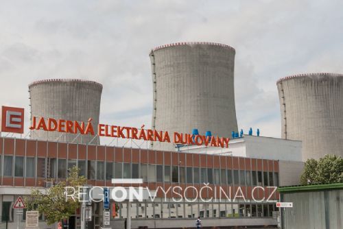 Foto: Druhý blok Dukovan opět dodává elektřinu do sítě