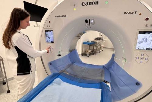 obrázek:Jihlava investuje 47 milionů korun do moderního CT skeneru s umělou inteligencí
