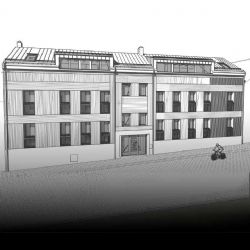 Bernard přemění dům v Humpolci na moderní byty pro zaměstnance