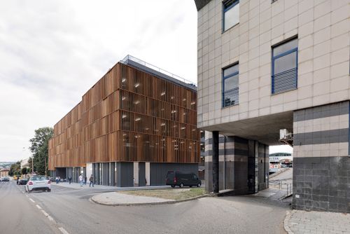 obrázek:Parkovací dům u Billy poskytne až 550 míst