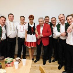 Novoroční koncert Vysočinky s králem v Pelhřimově