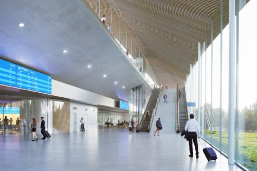 Foto: Návrh terminálu vysokorychlostní železnice v Jihlavě má vítěze