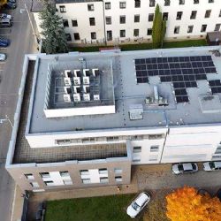 Vysočina sází na slunce: Domov Ždírec využívá energii z nové solární elektrárny