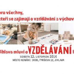 V Jihlavě budou mluvit o vzdělávání