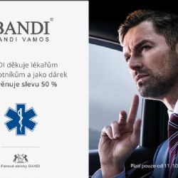 Majitel značky BANDI děkuje zdravotníkům a věnuje jim dárek ve formě slevy 50 procent