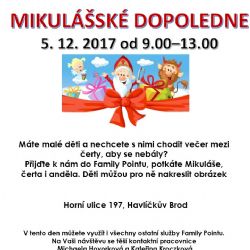 Mikuláš na Family Pointu