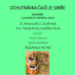 Ochutnávka čajů ze Sibiře