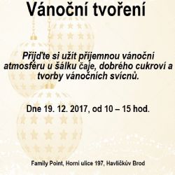 Vánoční tvoření