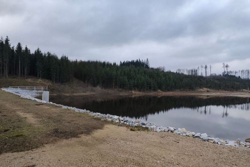 obrázek:Vysočina zadržuje vodu: nové nádrže Vrzák a Partyzán