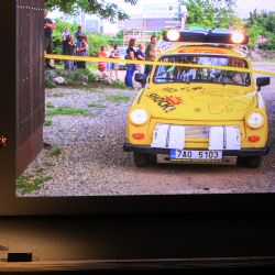 O žlutém trabantu s Danem Přibáněm v Havlíčkově Brodě