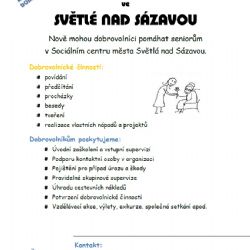 Staň se dobrovolníkem! 