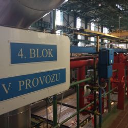 Čtvrtý reaktorový bloku Jaderné elektrárny Dukovany o pět dodává elektřinu