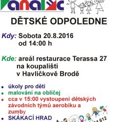 Dětský den na havlíčkobrodském koupališti