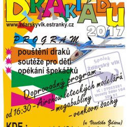 Nedělní drakiáda na Pelestrově