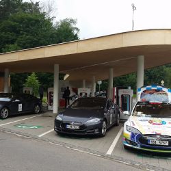 Rychlonabíjecí stanice ve Vystrkově slaví první narozeniny