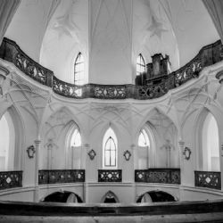 Výstava fotografií kostela Jana Nepomuckého na Zelené hoře 