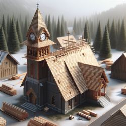 Střešní výzva: Farnost shání miliony na dokončení krovu s modřínovým šindelem